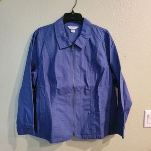 Light Blue Utility Jacket